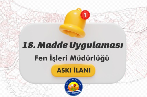 18. Madde Uygulaması 181 ada